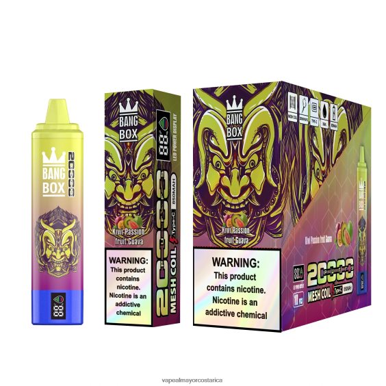 BF04J0127 Cigarrillo Electrónico Al Por Mayor - kiwi maracuyá guayaba Bang Box 20000