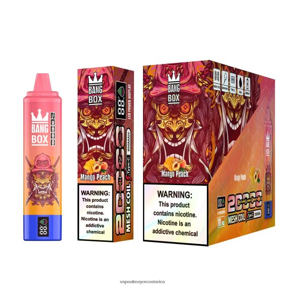 BF04J0128 Cigarrillo Electronico Comprar Por Mayor - durazno mango Bang Box 20000