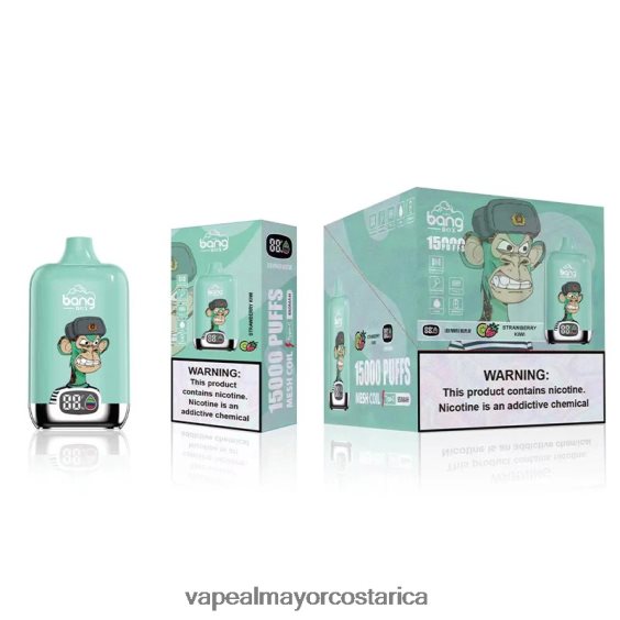 BF04J0133 Vaporizador Al Por Mayor - kiwi fresa Bang Box 15000