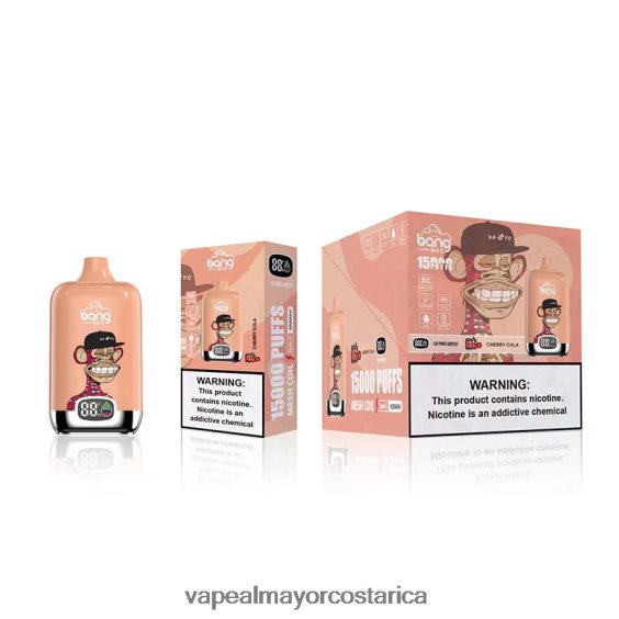 BF04J0134 Vaporizador Desechable Al Por Mayor - cola de cereza Bang Box 15000