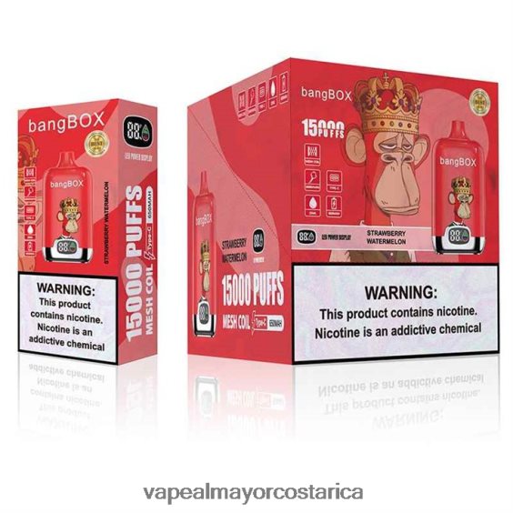 BF04J0136 Cigarrillo Electronico En Costa Rica - sandia fresa Bang Box 15000
