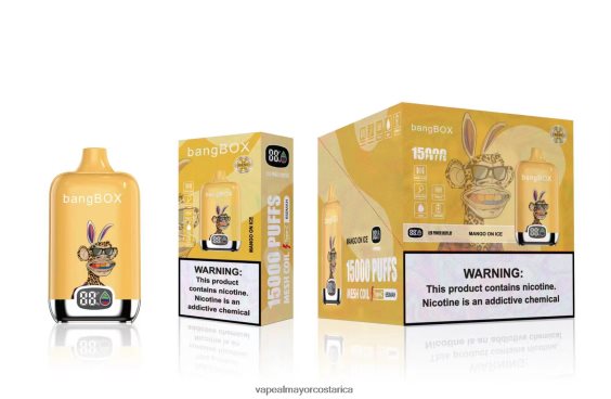 BF04J0137 Cigarrillo Electrónico Al Por Mayor - mango en hielo Bang Box 15000