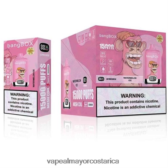 BF04J0139 Venta Al Por Mayor De Cigarrillo Electronico - hielo de sandia Bang Box 15000