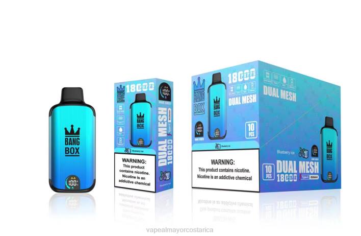 Bang Box 18000 bocanadas hielo de arándanos HP8090 Vaporizador Costa Rica