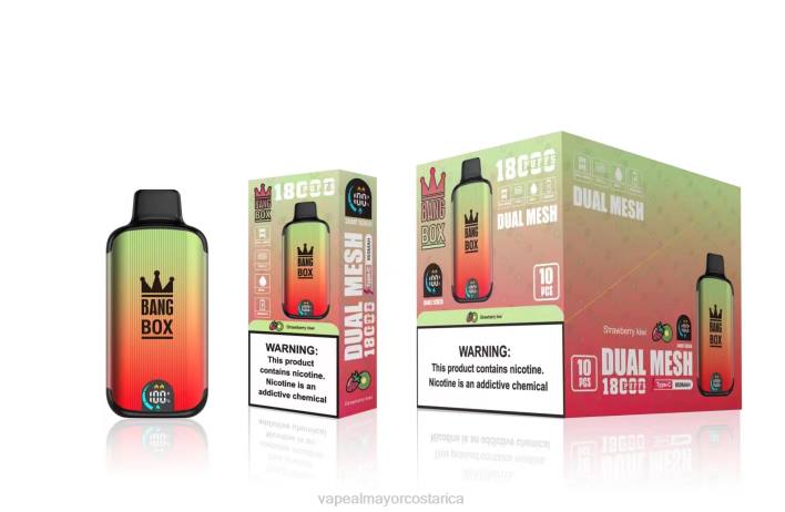 Bang Box 18000 bocanadas kiwi fresa HP8092 Vaporizador Desechable Al Por Mayor
