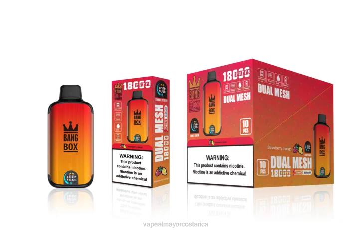 Bang Box 18000 bocanadas mango fresa HP8099 Vape Al Mayor Costa Rica