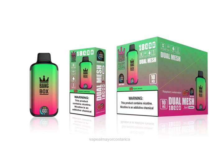Bang Box 18000 bocanadas sandia frambuesa HP8097 Venta Al Por Mayor De Cigarrillo Electronico