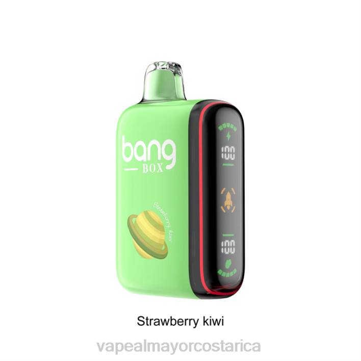 Bang Box Pantalla de potencia inteligente de 9000-18000 inhalaciones kiwi fresa HP8027 Cigarrillo Electrónico Al Por Mayor
