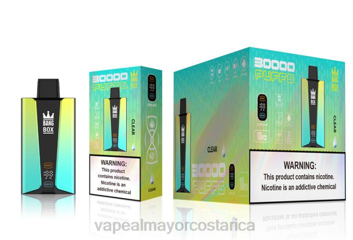 Bang Box Pantalla inteligente de 30000 inhalaciones claro HP8076 Cigarrillo Electronico Comprar Por Mayor