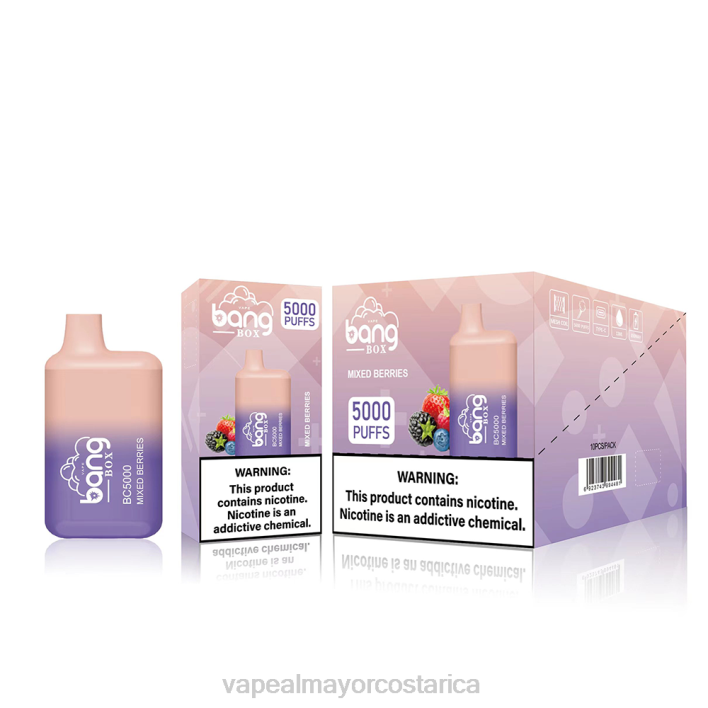 Bang Box bc5000 desechable HP8087 Venta Al Por Mayor De Cigarrillo Electronico