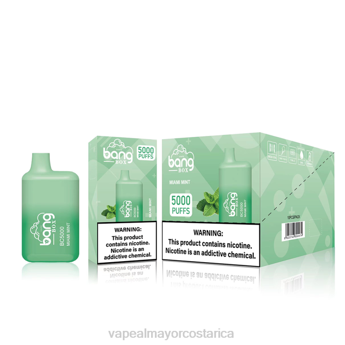 Bang Box bc5000 desechable HP8087 Venta Al Por Mayor De Cigarrillo Electronico