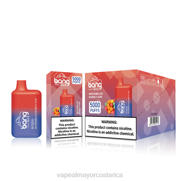 Bang Box bc5000 desechable HP8087 Venta Al Por Mayor De Cigarrillo Electronico