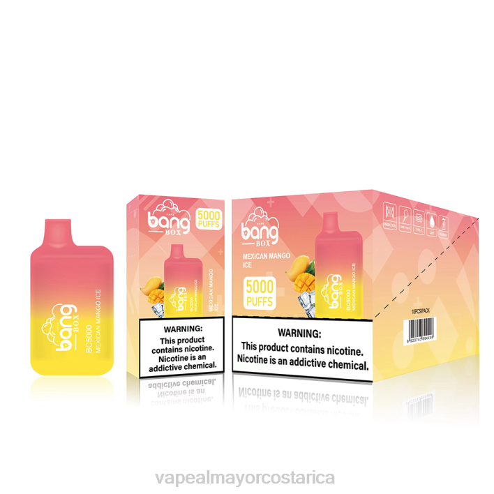 Bang Box bc5000 desechable HP8087 Venta Al Por Mayor De Cigarrillo Electronico