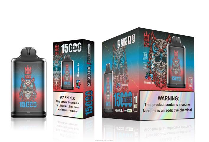 Bang Box s1-15000 bocanadas hielo azul HP80108 Cigarrillo Electronico Por Mayoreo