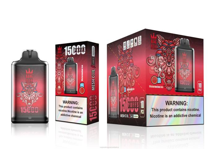 Bang Box s1-15000 bocanadas hielo de sandia HP80106 Cigarrillo Electronico Comprar Por Mayor