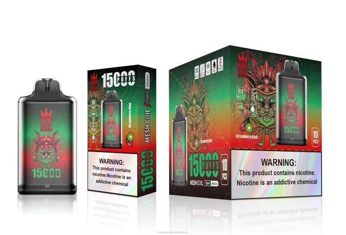 Bang Box s1-15000 bocanadas kiwi fresa HP80100 Vaporizador Costa Rica