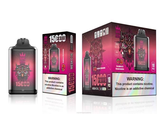 Bang Box s1-15000 bocanadas sandia frambuesa HP80105 Cigarrillo Electrónico Al Por Mayor