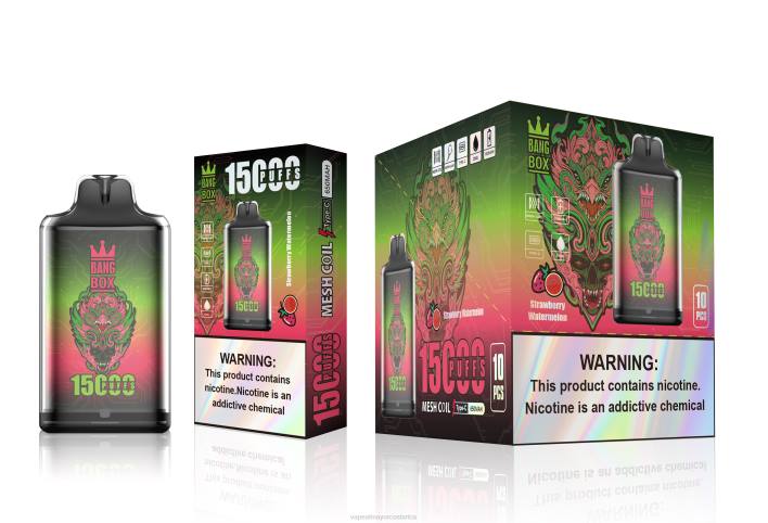Bang Box s1-15000 bocanadas sandia fresa HP80103 Venta De Vaporizadores Al Por Mayor