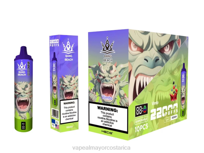 Bang Beach Pantalla inteligente de 22000 inhalaciones vimto HP8018 Cigarrillo Electronico Comprar Por Mayor