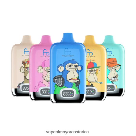 BF04J04 Vaporizador Desechable Al Por Mayor - desechable Fumot Tornado Digital Box 12000