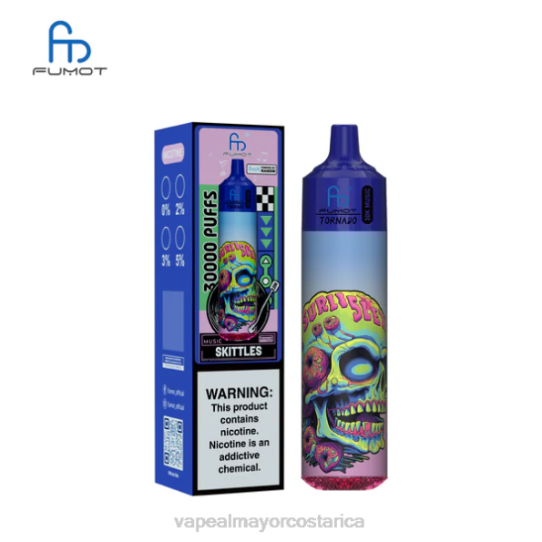 Fumot Tornado música de 30k juego de bolos 4VF624 Vaporizador Desechable Al Por Mayor