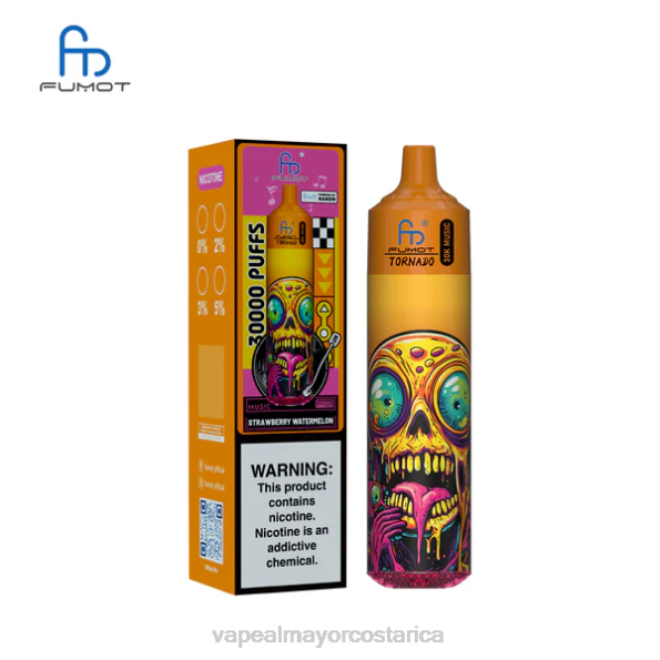Fumot Tornado música de 30k sandia fresa 4VF628 Cigarrillo Electronico Comprar Por Mayor