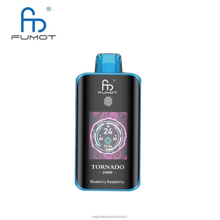 Fumot Tornado 25000 vaporizadores desechables frambuesa arándano V84F23 Vaporizador Al Por Mayor