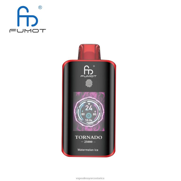 Fumot Tornado 25000 vaporizadores desechables hielo de sandia V84F212 Vaporizador Costa Rica