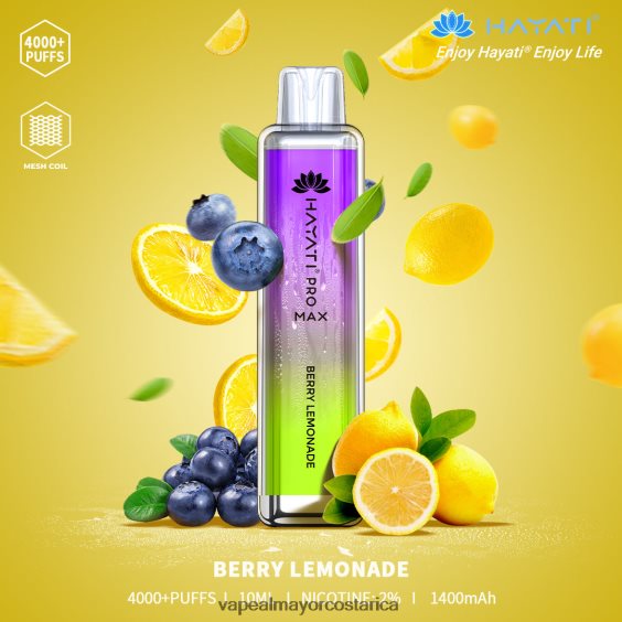 BF04J0145 Venta De Vaporizadores Al Por Mayor - limonada de bayas Hayati Pro Max 4000
