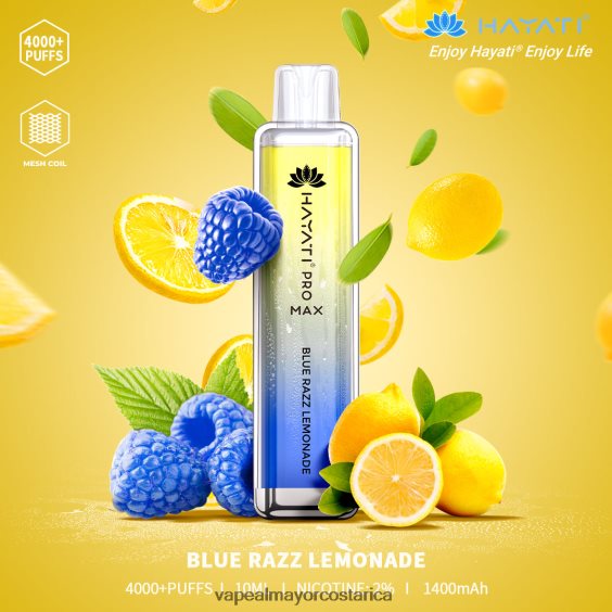 BF04J0149 Venta Al Por Mayor De Cigarrillo Electronico - limonada azul razz Hayati Pro Max 4000
