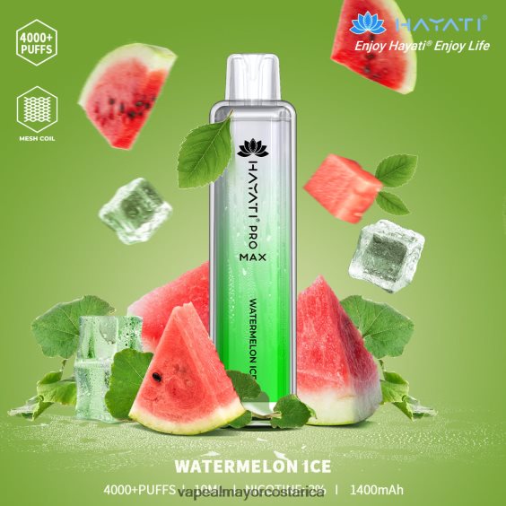 BF04J0181 Vape Al Mayor Costa Rica - hielo de sandia Hayati Pro Max 4000