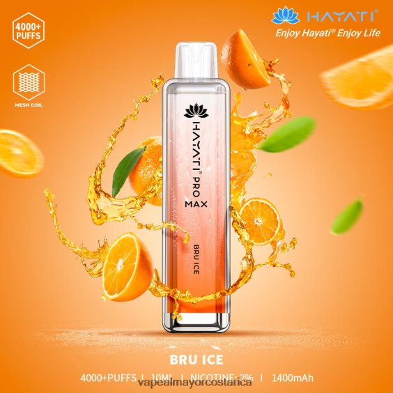 BF04J0184 Vaporizador Desechable Al Por Mayor - bru hielo Hayati Pro Max 4000