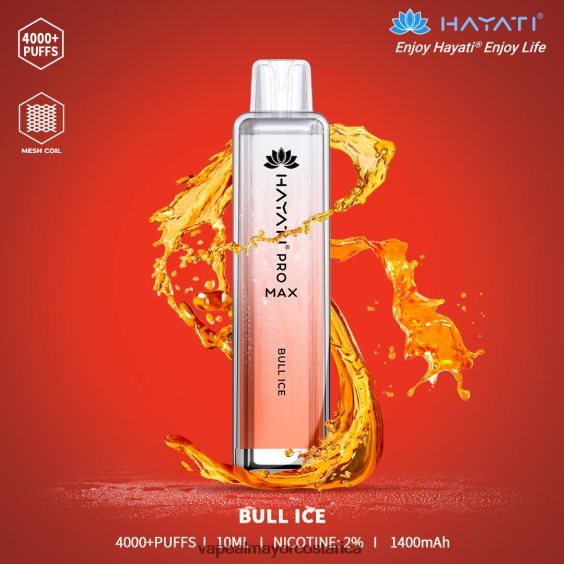 BF04J0186 Cigarrillo Electronico En Costa Rica - hielo de toro Hayati Pro Max 4000