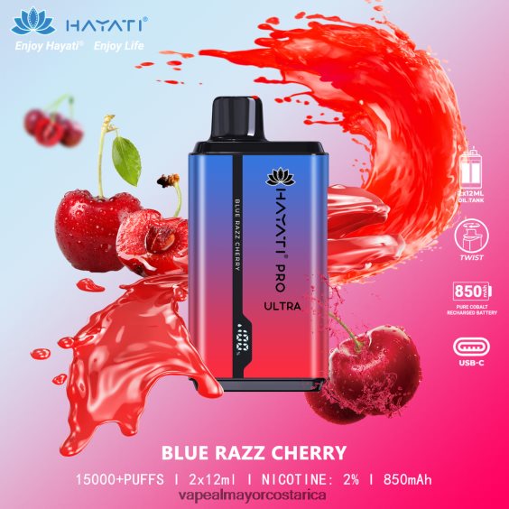 BF04J0198 Cigarrillo Electronico Comprar Por Mayor - cereza azul Hayati Pro Ultra