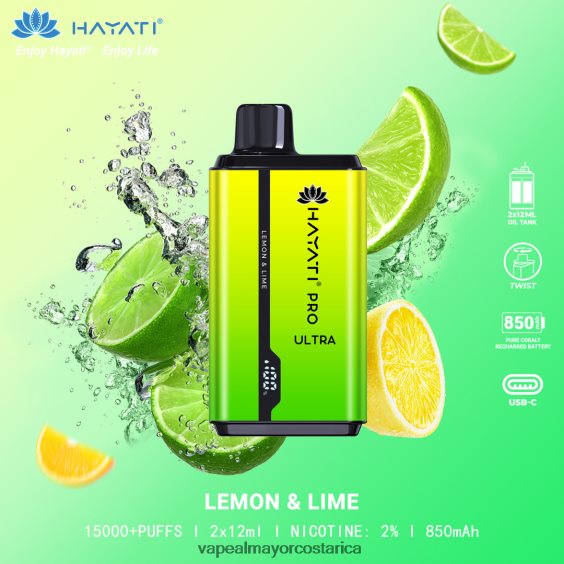 BF04J0208 Cigarrillo Electronico Comprar Por Mayor - Lima Limon Hayati Pro Ultra