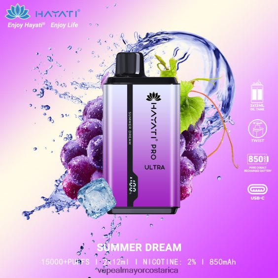 BF04J0217 Cigarrillo Electrónico Al Por Mayor - sueño de verano Hayati Pro Ultra