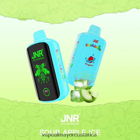 BF04J0590 Cigarrillo Electronico Por Mayoreo - hielo de manzana agria JNR SKYWALKER BOX