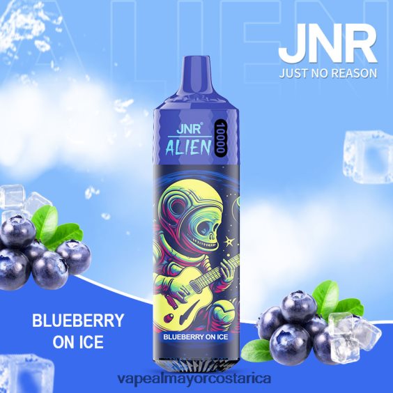 BF04J0639 Venta Al Por Mayor De Cigarrillo Electronico - arándano en hielo JNR ALIEN