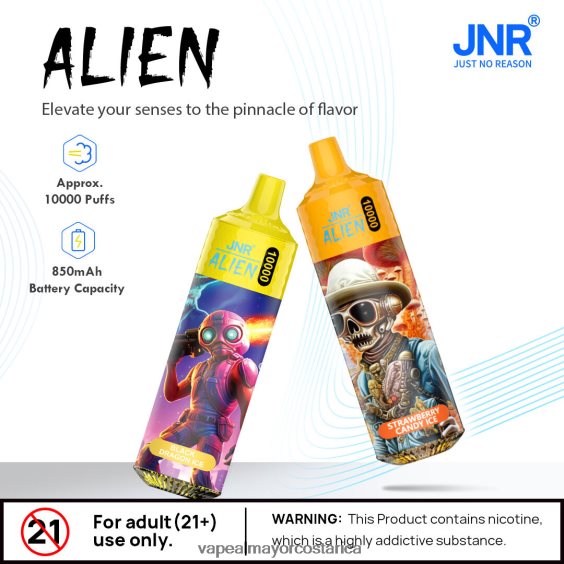 BF04J0642 Vaporizador Costa Rica - manzana doble JNR ALIEN