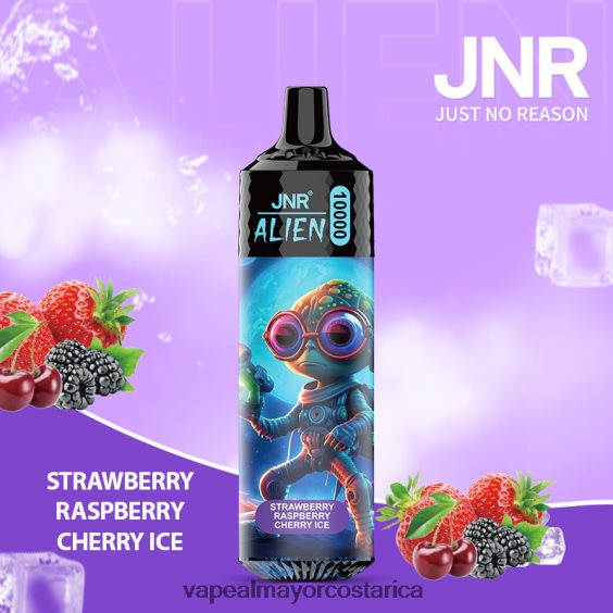 BF04J0663 Vaporizador Al Por Mayor - fresa frambuesa cereza hielo JNR ALIEN