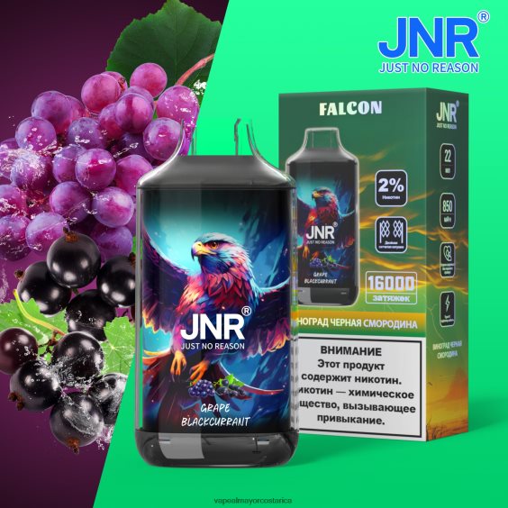 BF04J0703 Vaporizador Al Por Mayor - uva grosella negra JNR FALCON