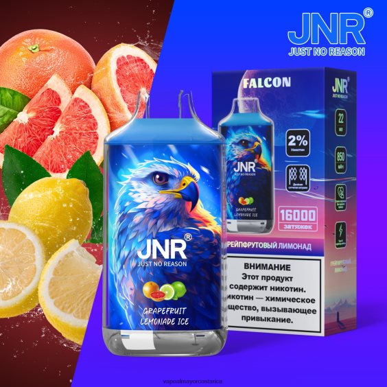 BF04J0704 Vaporizador Desechable Al Por Mayor - hielo de limonada de pomelo JNR FALCON