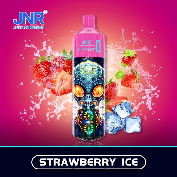 BF04J0563 Vaporizador Al Por Mayor - hielo de fresa JNR ALIEN MAX