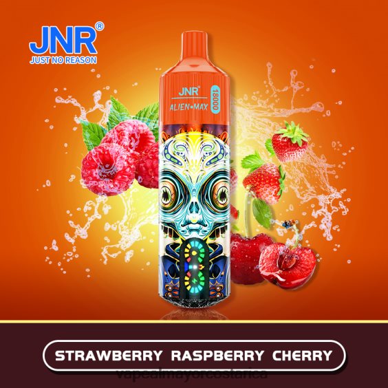 BF04J0565 Venta De Vaporizadores Al Por Mayor - fresa frambuesa cereza JNR ALIEN MAX