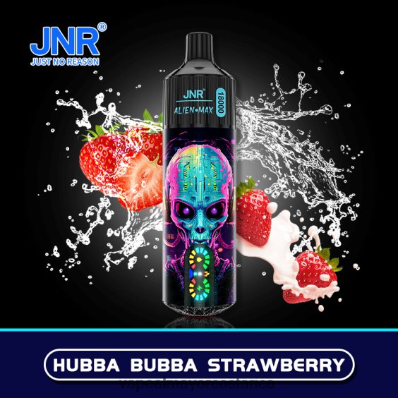 BF04J0570 Cigarrillo Electronico Por Mayoreo - hubba bubba fresa JNR ALIEN MAX
