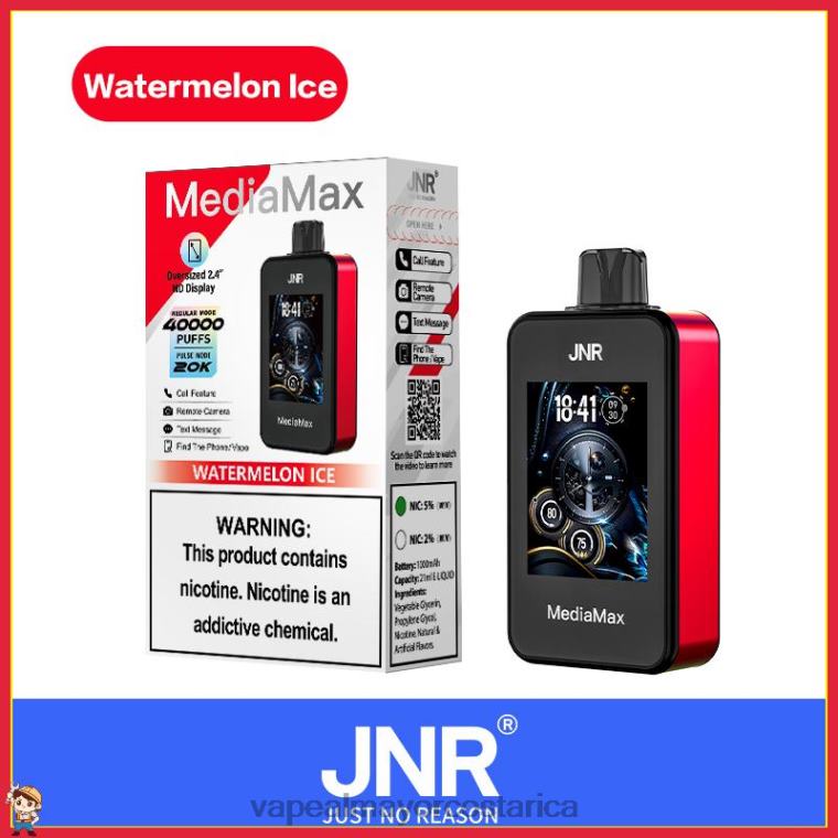 JNR MediaMax bocanada de 40k hielo de sandia 20FT418 | Cigarrillo Electronico Comprar Por Mayor