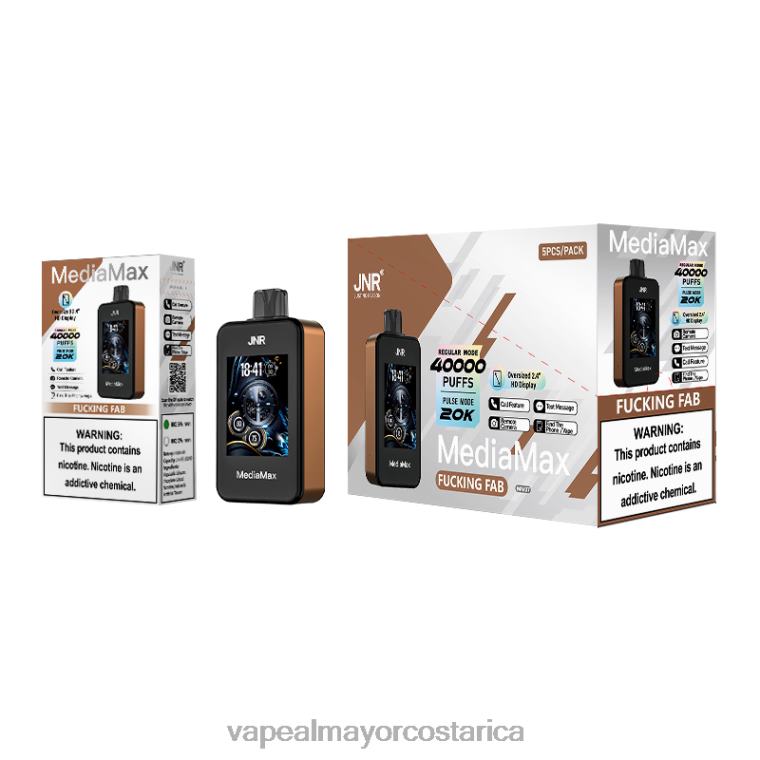 JNR MediaMax bocanada de 40k jodidamente fabuloso 20FT413 | Vaporizador Al Por Mayor