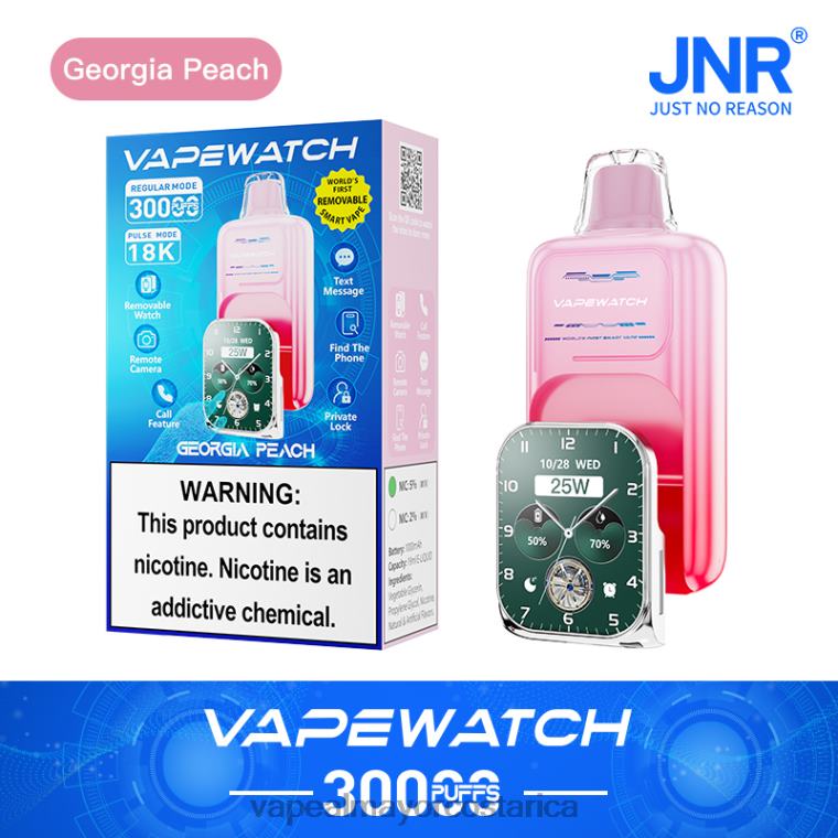 JNR reloj vapeador melocotón de georgia 20FT43 | Vaporizador Al Por Mayor