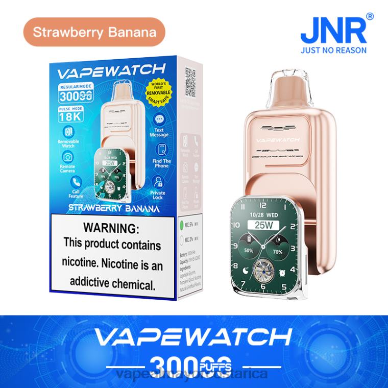 JNR reloj vapeador plátano fresa 20FT47 | Cigarrillo Electrónico Al Por Mayor