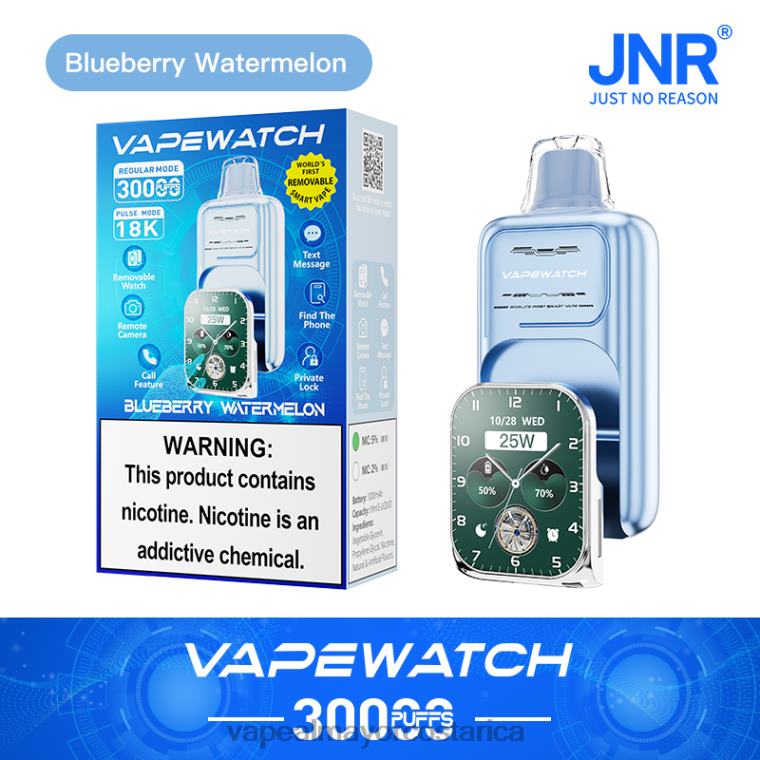 JNR reloj vapeador sandía de arándanos 20FT44 | Vaporizador Desechable Al Por Mayor